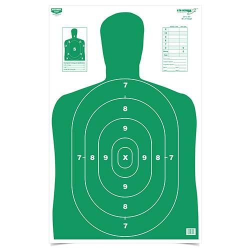 Birchwood Casey EZE-Scorer 23" x 35" BC27 Green - 100/ct Paper
