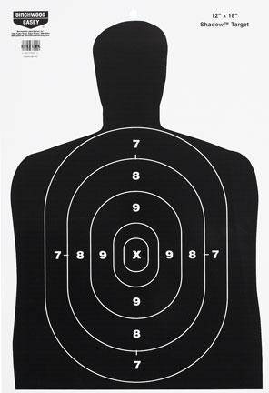 Birchwood Casey Eze-Scorer Targets B27 Shadow Target 10/Pack