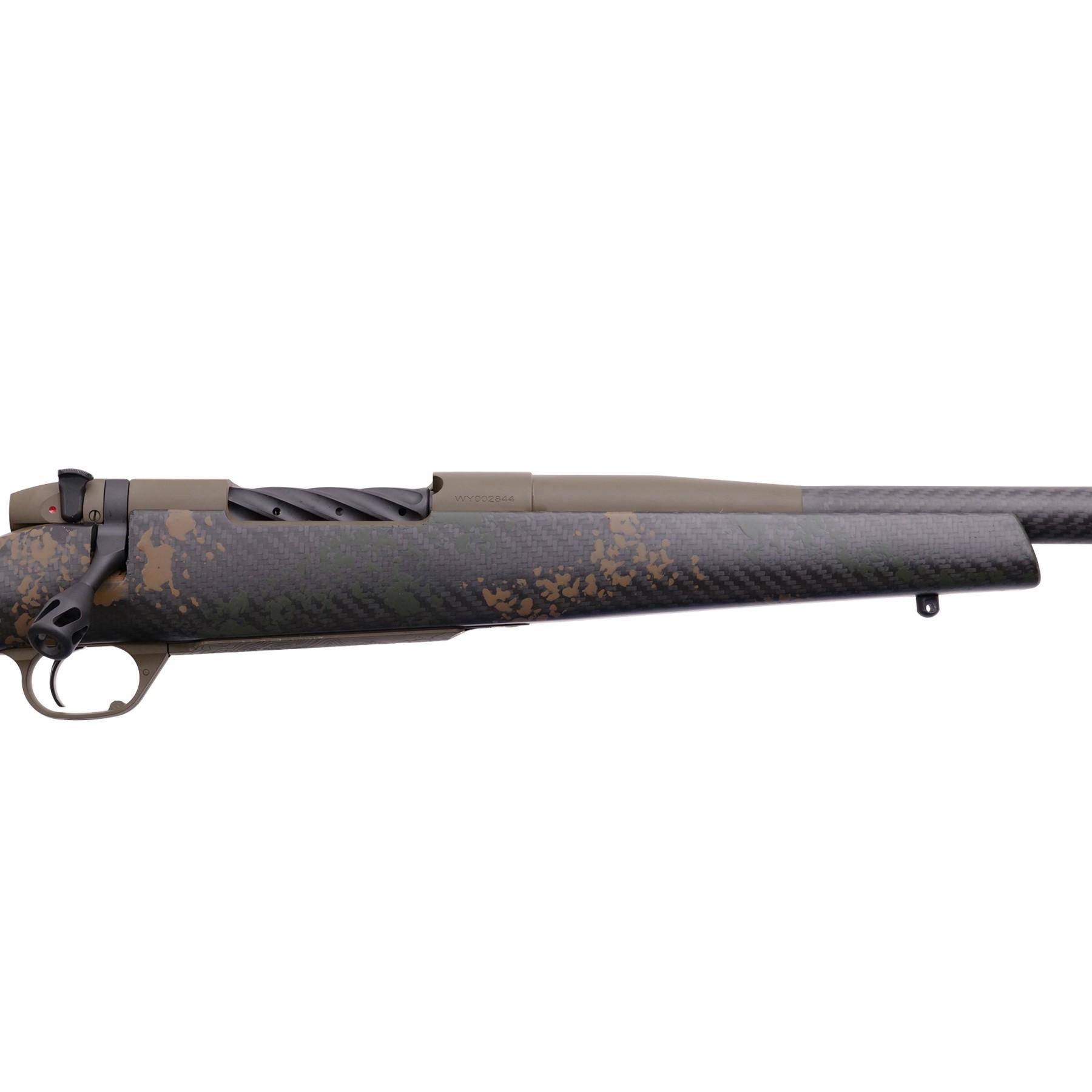 Weatherby Mark V Backcountry 2.0 Carbon 6.5 Creedmoor Rifle 4rd Magazine 22" Barrel Green and Brown