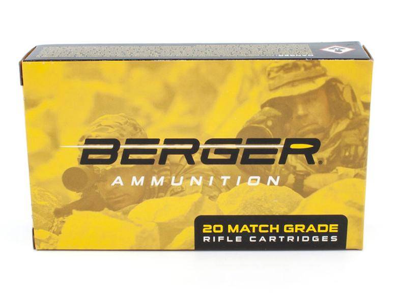 Berger Bullets Hybrid OTM Tactical Match Grade Ammunition  6.5 Creedmoor 130 gr 2921 fps 20/ct