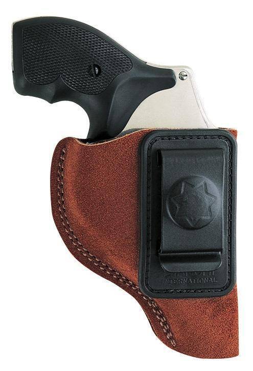Bianchi Model 6 IWB Holster for Colt Detective Special 4" Brown Suede RH