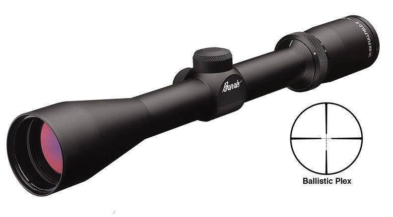 REFURBISHED Burris Fullfield II Rifle Scope - 3-9x40mm 1" Tube 33-13' FOV 3.1-3.4" ER Ballistic Plex Reticle Matte