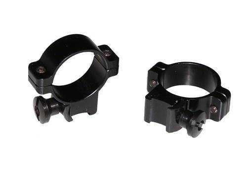 Burris Deluxe Aluminum .22 Rings 1" Medium 0.80 in Actual Height - Gloss
