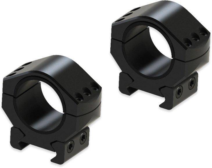 Burris Steel XTR Signature Scope Ring Set with Pos-Align Offset Inserts 30mm .1.00" Height  - Matte