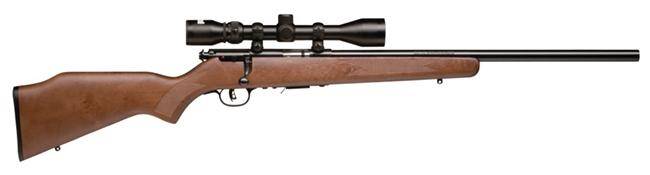 Savage Arms 93R17 GVXP Rifle 17 HMR 5/rd Magazine 21" Barrel Hardwood with Scope