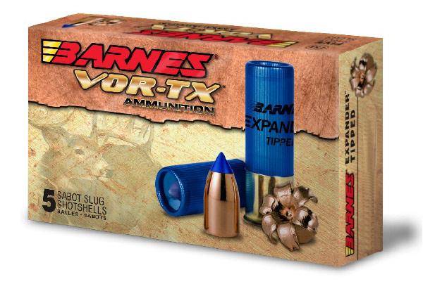 Barnes VOR-TX Shotshells 20ga 2-3/4 250gr 1800 Slug 5/ct