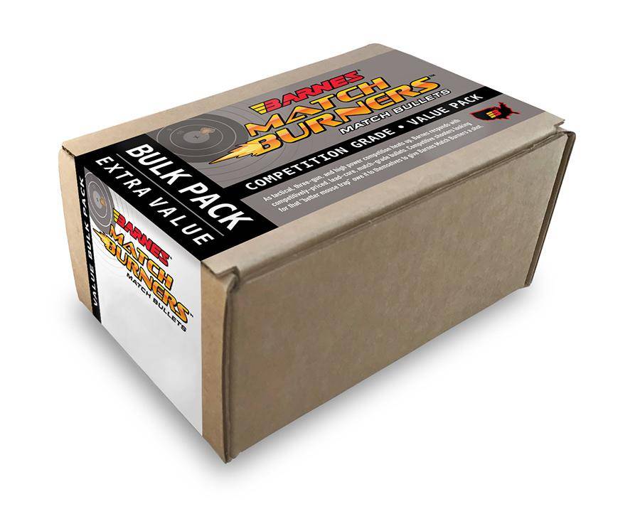 Barnes Match Burners Rifle Bullets 6.5mm .264" 145 gr BT MATCH 500/Box