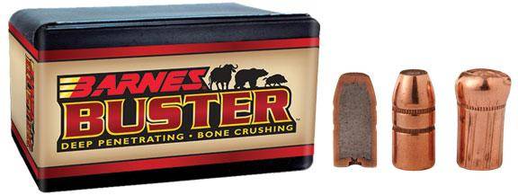 Barnes Buster Hunting Bullets for Handguns & Lever Rifles .44 Mag .429" 300 gr FNFB 50/ct