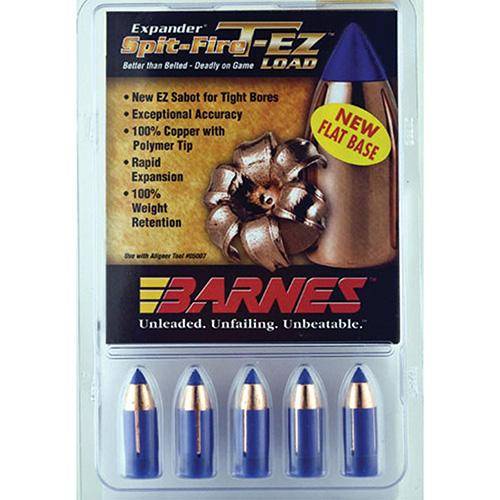Barnes SpitFire TEZ Muzzleloader Bullets with Sabot .50 cal .451" 290gr SFTEZFB 24/ct