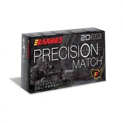 Barnes Precision Match Rifle Ammunition .260 Rem 140 gr OTM 2735 fps 20/ct