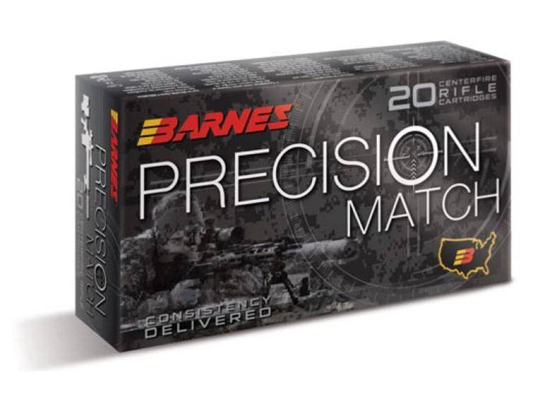 Barnes Precision Match Ammunition 5.56x45mm 69 gr OTM BT 20/ct