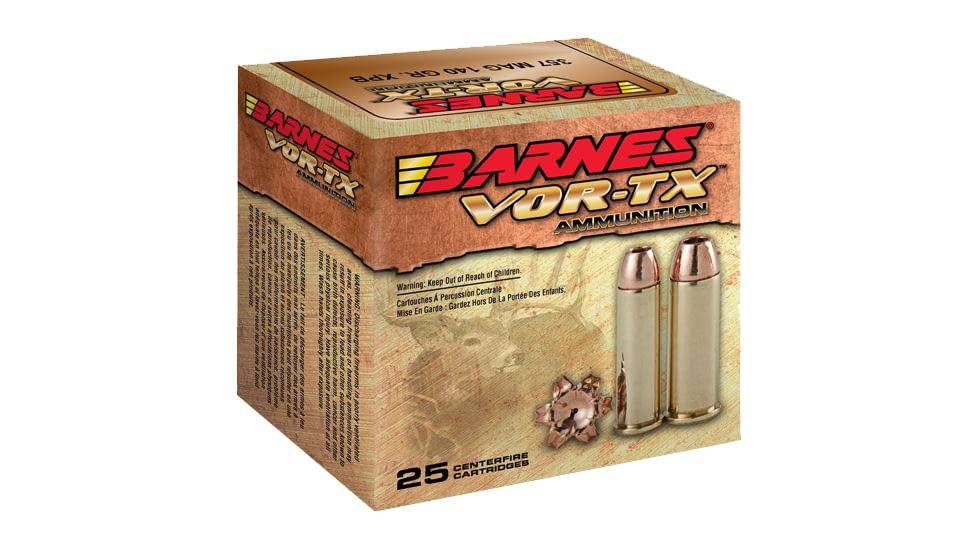 Barnes Vor-TX Handgun Ammunition 9mm Luger 115gr XPB 20/ct