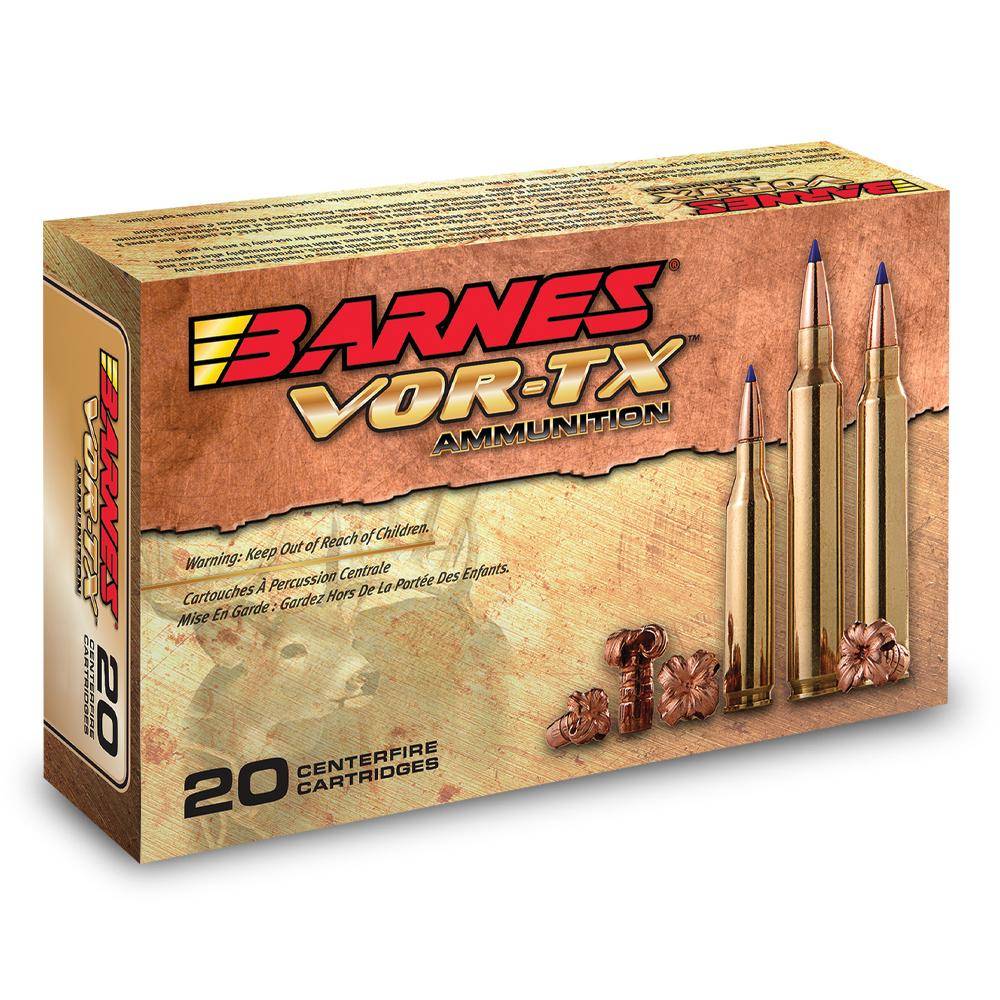 Barnes VOR-TX Rifle Ammunition .450 Bushmaster 250gr TSX FB 2200 fps 20/ct
