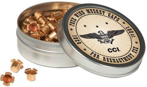 CCI 4-Wing Musket Caps (Designed for Re-enactment) 100/ct