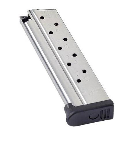 Chip McCormick Range Pro Full-Size 1911 Handgun Magazine 9mm Stainless 10/rd