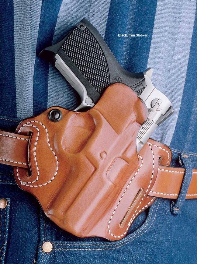 DeSantis Style 002 Speed Scabbard S&W Governor Black Right Hand 2 Slot