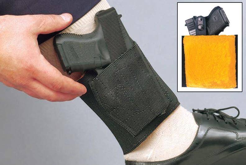 DeSantis for Glock 26 27 29 Apache Ankle Rig-Style 062 Right Hand Black