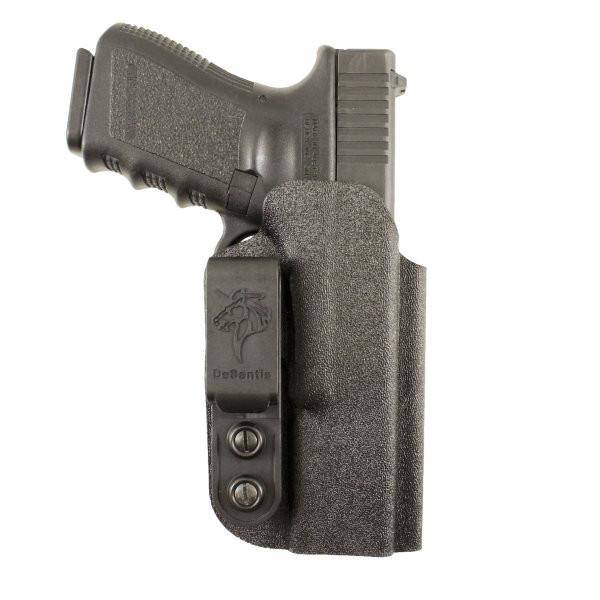 #137 SLIM-TUK IWB KYDEX HOLSTER FOR GLOCK 17 19 22 23 31 & 32 BLK AMBI