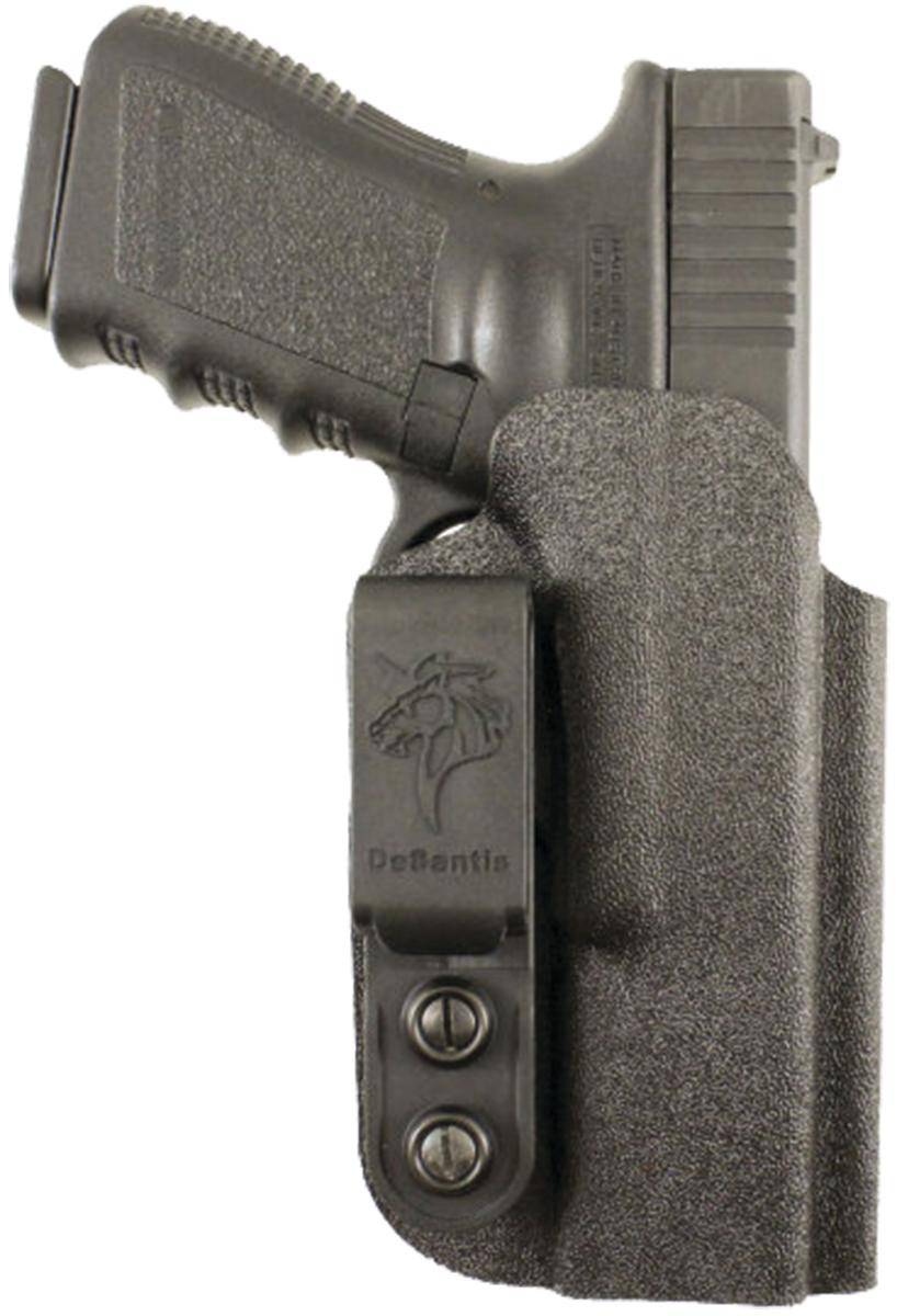 #137 SLIM-TUK IWB KYDEX HOLSTER FOR GLOCK 26 27 33 BLK AMBI