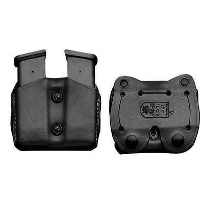 DeSantis Colt Gov't Double Magazine Pouch-Style A01 Ambidextrous Black