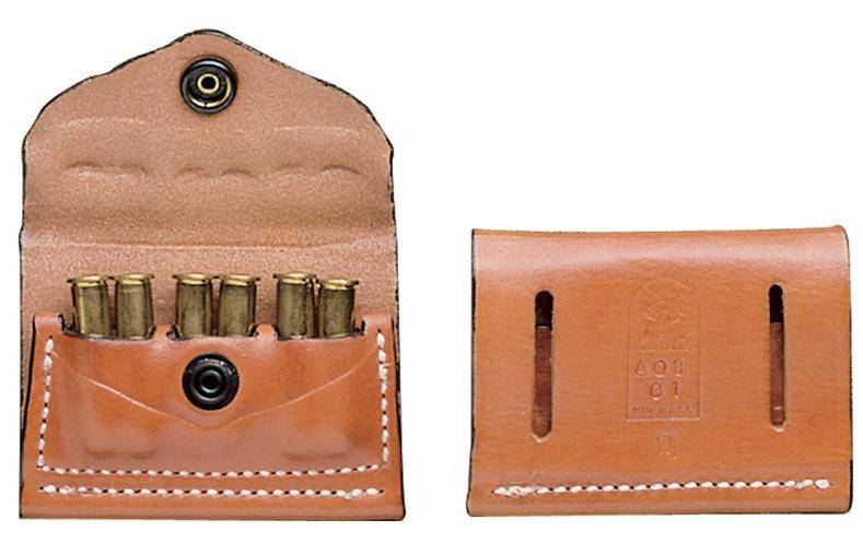 DeSantis .38/ .357 Cal. 2x2x2 Cartridge Pouch-Style A08 Ambidextrous Black