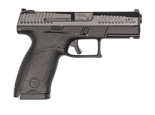 CZ P-10 C 9mm Luger 10rd Magazine 4" Barrel Black Reversible Magazine Catch