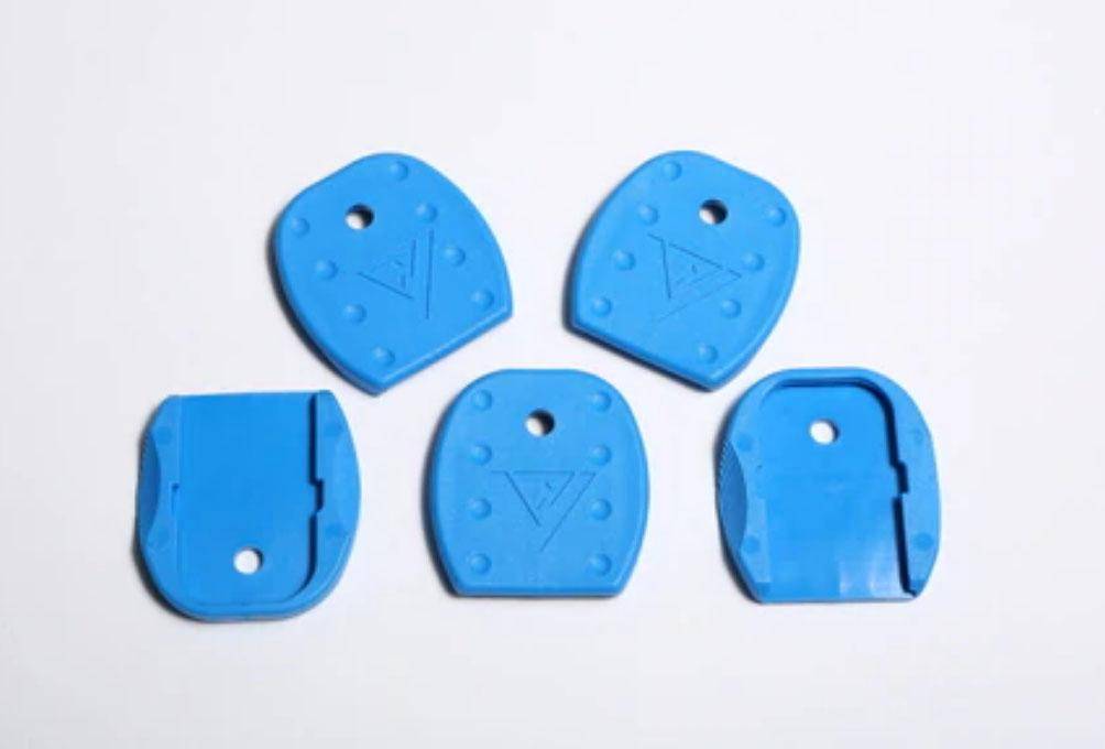 VICKERS TACTICAL MAG FLOOR PLATE 5 PACK BLUE