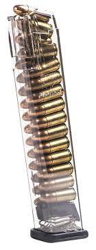 Elite Tactical Systems Magazine for Glock Model 1718192634 9mm Luger 27rd Clear