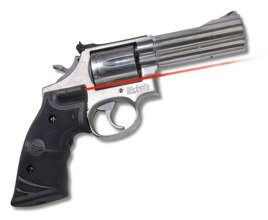 Crimson Trace Revolver Lasergrip - S&W Square Butt K/L-Frames
