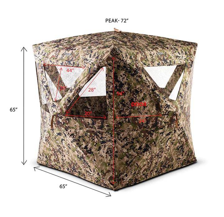 Rig 'Em Right HydeOut XL Blind Optifade Timber