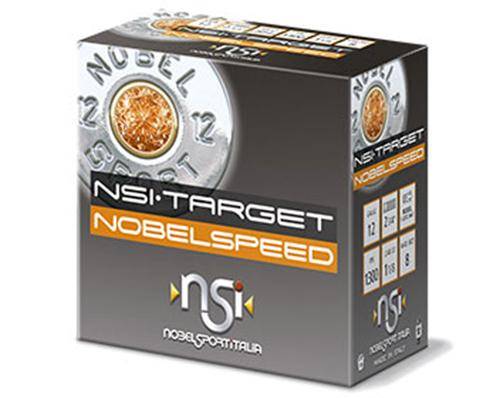 Noble NSI Target Nobel Speed Shotshell 12 ga 2-3/4" 1-1/8 oz 1300 fps #8 25/ct