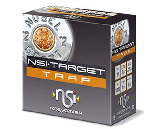 Nobel NSI Target Trap Shotshell 12 ga 2-3/4" 1-1/8 oz 1145 fps #8 25/ct