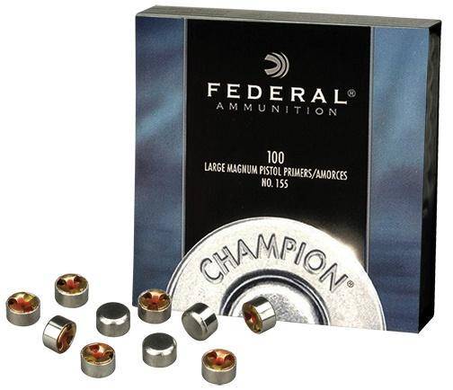 Federal Premium Champion Centerfire Primers Mag Large Pistol