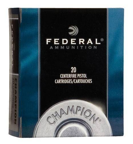 Federal Champion Handgun Ammunition .45 Colt 225gr HP 830 fps 20/ct