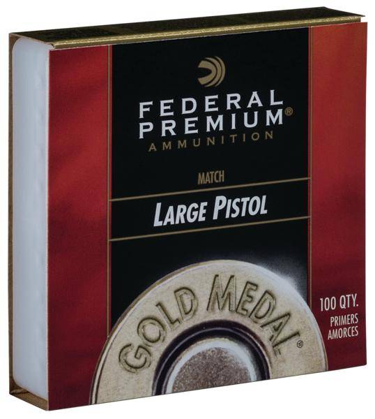 Federal Gold Medal Centerfire Large Pistol Match Primer .150 cal 1000/Box