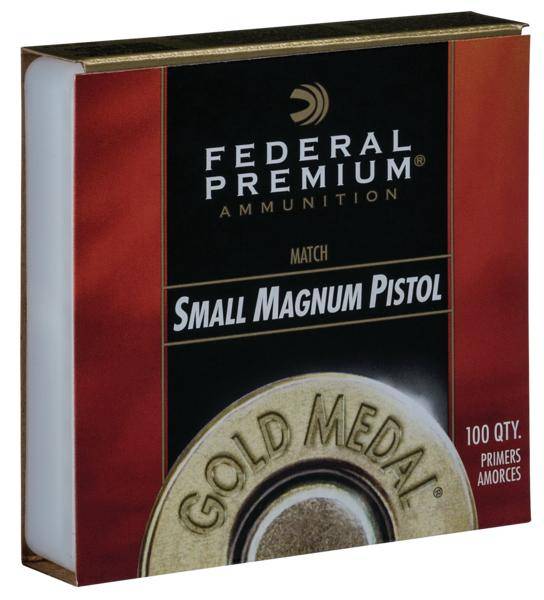 Federal Gold Medal Centerfire Small Magnum Pistol Match Primer .200 cal 1000/ct