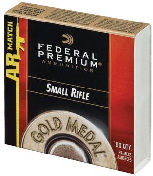 Federal Premium Gold Medal Centerfire Primers AR Small Rifle Match 1000/ct