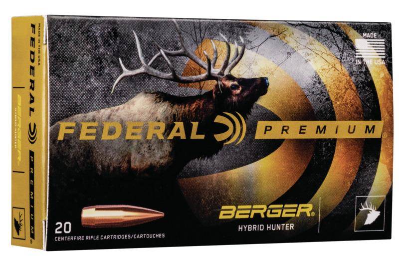 Federal Classic Hunter Berger Hybrid Rifle Ammunition .243 Win 95 gr BTHP 3050 fps 20/ct