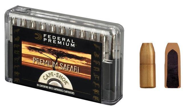 Federal Premium Cape-Shok Rifle Ammunition .375 H&H 300 gr TBSS 2440 fps - 20/ct