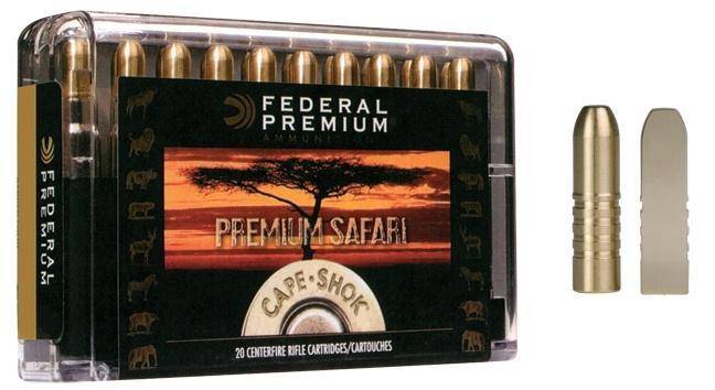 Federal Premium Cape-Shok Rifle Ammunition .458 Win Mag 500 gr TBSS 1950 fps - 20/ct