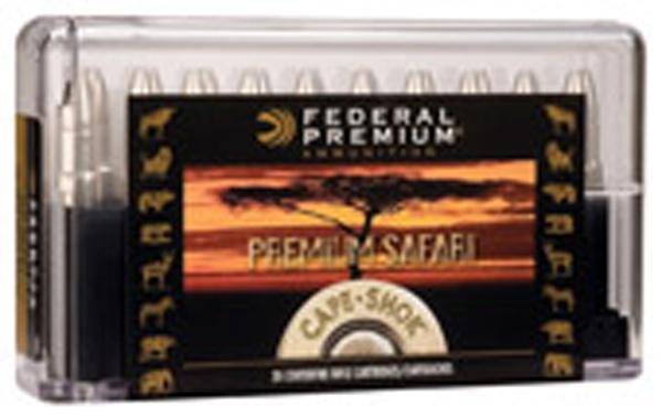 Federal Premium Cape-Shok .500 Nitro Express 3 570 gr Hydro Solid 2100 fps 20/ct