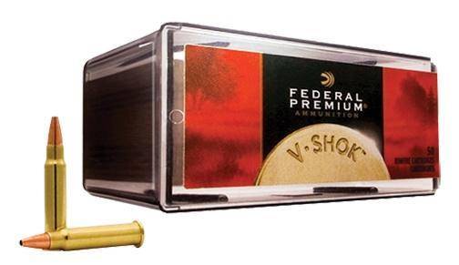 Federal Premium V-Shok Rimfire Ammunition .17 HMR 17 gr JHP 50/box