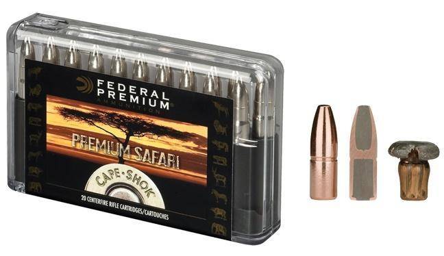 Federal Premium Safari Swift A-Frame Rifle Ammunition 9.3x74R 286 gr JSP 2360 fps 20/ct