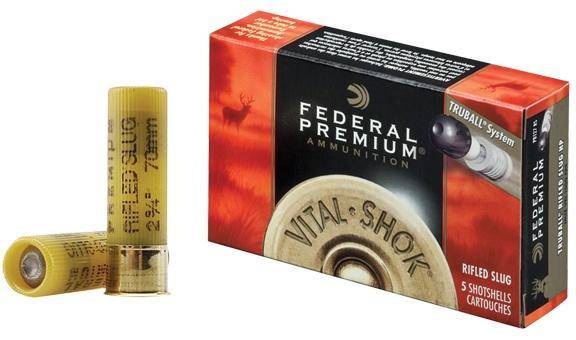 Federal Premium TruBall Rifled Slug 20ga 2 3/4"  3/4 oz Slug 1600 fps 5/ct