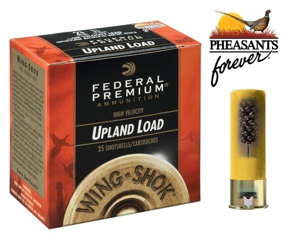 Federal Premium Pheasants Forever High-Velocity 20ga 2 3/4" 1 oz #6 1350 fps 25/ct