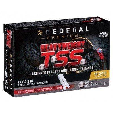 Federal Heavyweight TSS 12ga 3.5" 2-1/4oz 1200 fps #9 5/ct