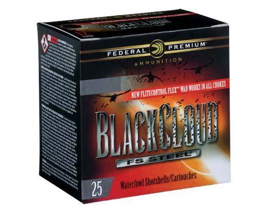 Federal Black Cloud FS Steel Shotshells 12ga. 3-1/2" 1-1/2oz #BB 25/ct