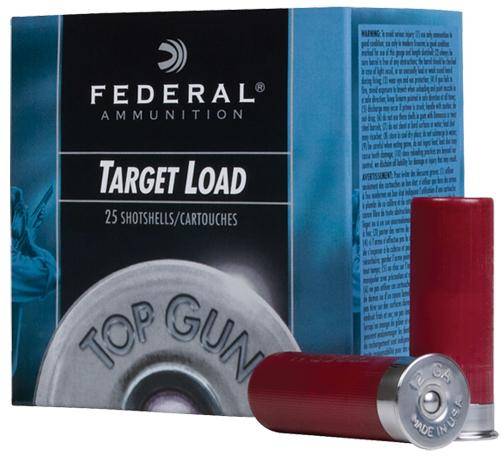 Federal Top Gun Shotshells 12 ga 2-3/4" 1-1/8 oz 900 fps #7.5 25/ct