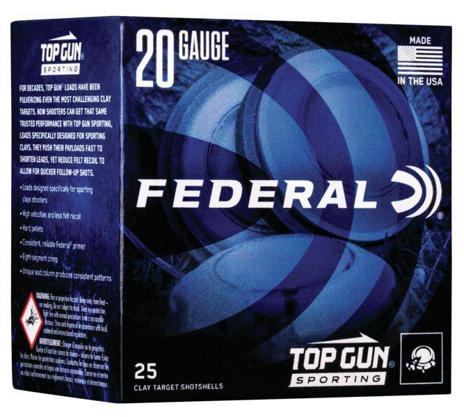 Federal Top Gun Sporting Shotshells 28ga 2-3/4" 3/4 oz 1330 fps #7.5 25/ct