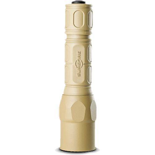 SureFire G2X Fire Rescue Pro Dual Output LED Flashlight - 50/320 Lumens 21.5/2.75 Hours Tan
